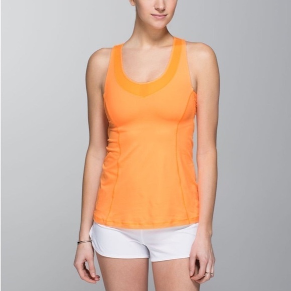❤️ Lululemon Tone It Tank in Creamsicle Pop A25 - Picture 1 of 9